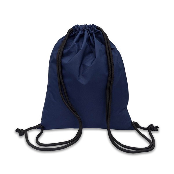 Obrázky: Tm.modrý ruksak z RPET s bočným vreckom, Obrázok 2