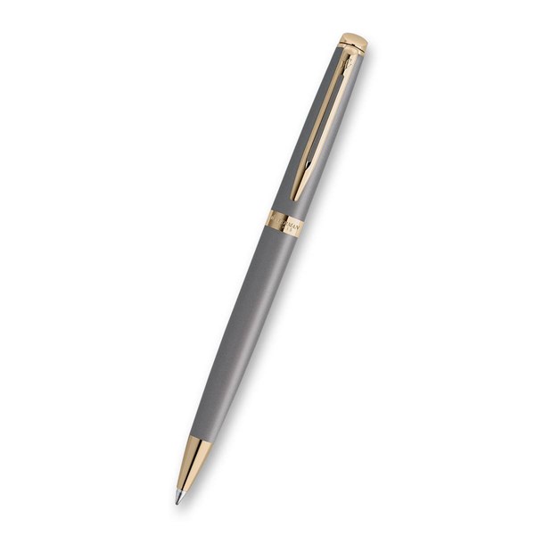 Obrázky: KP WATERMAN Hémisphére Stone Grey GT+modré puzdro, Obrázok 2