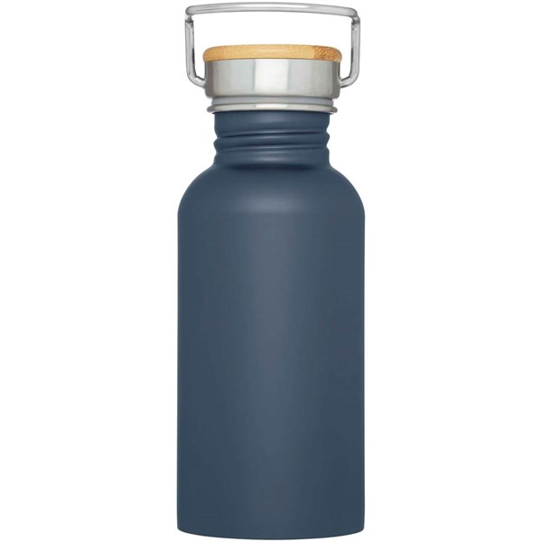 Obrázky: Nerezová športová fľaša 550ml, modrá, Obrázok 3