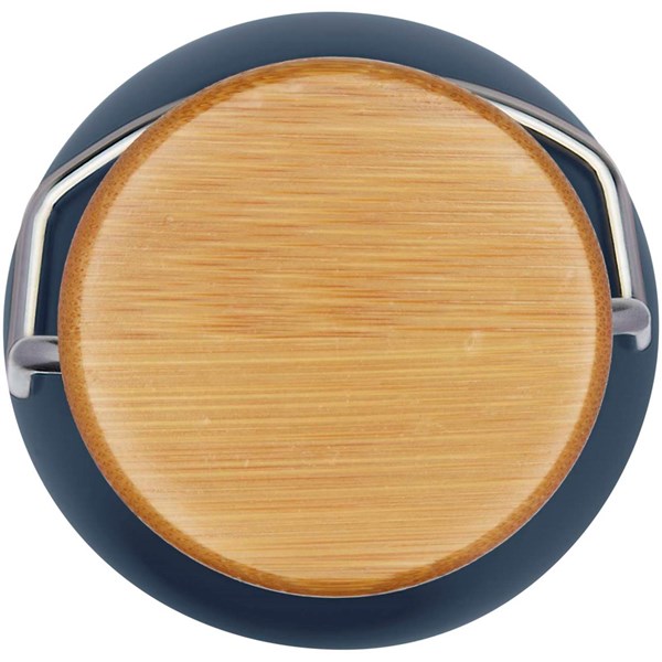 Obrázky: Nerezová športová fľaša 550ml, modrá, Obrázok 4