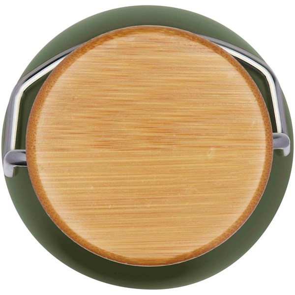 Obrázky: Nerezová športová fľaša 550ml, zelená, Obrázok 4