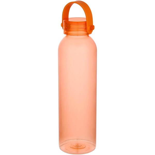 Obrázky: Fľaša 630 ml-rec. plast, silik. ucho, tr. oranžová