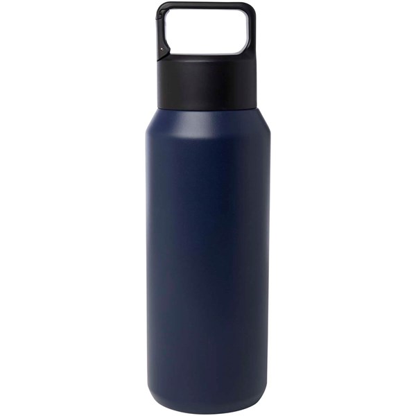 Obrázky: Nerez fľaša na vodu 600 ml, vákuov. izol., modrá, Obrázok 2