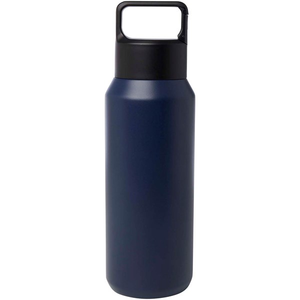 Obrázky: Nerez fľaša na vodu 600 ml, vákuov. izol., modrá, Obrázok 7