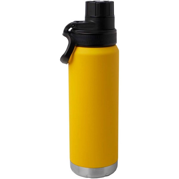 Obrázky: Nerez fľaša na vodu 700 ml, vákuov. izol., žltá, Obrázok 2