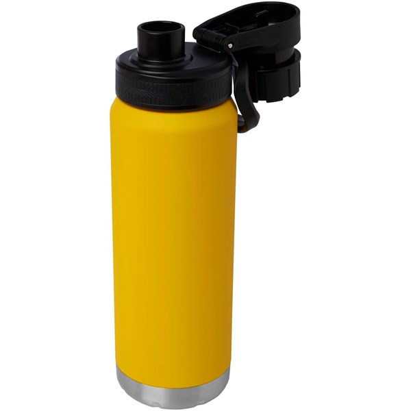 Obrázky: Nerez fľaša na vodu 700 ml, vákuov. izol., žltá, Obrázok 4