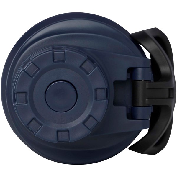 Obrázky: Nerez fľaša na vodu 700 ml, vákuov. izol., modrá, Obrázok 5