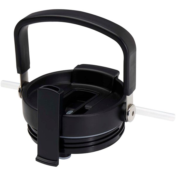 Obrázky: Izolovaný nerezový hrnček 900ml, čierna, Obrázok 3