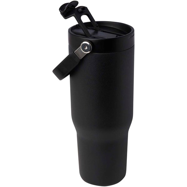 Obrázky: Izolovaný nerezový hrnček 900ml, čierna, Obrázok 5