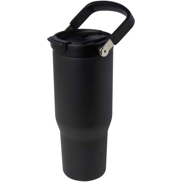 Obrázky: Izolovaný nerezový hrnček 900ml, čierna, Obrázok 8