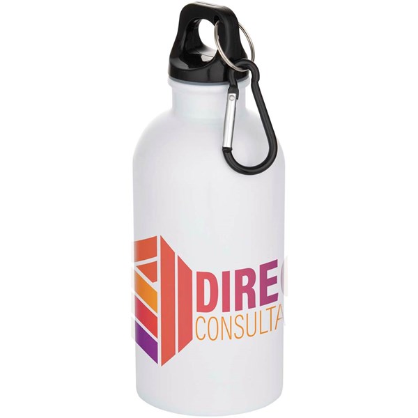 Obrázky: Biela fľaša z nehrdz. ocele 400 ml s karab.sublim., Obrázok 4