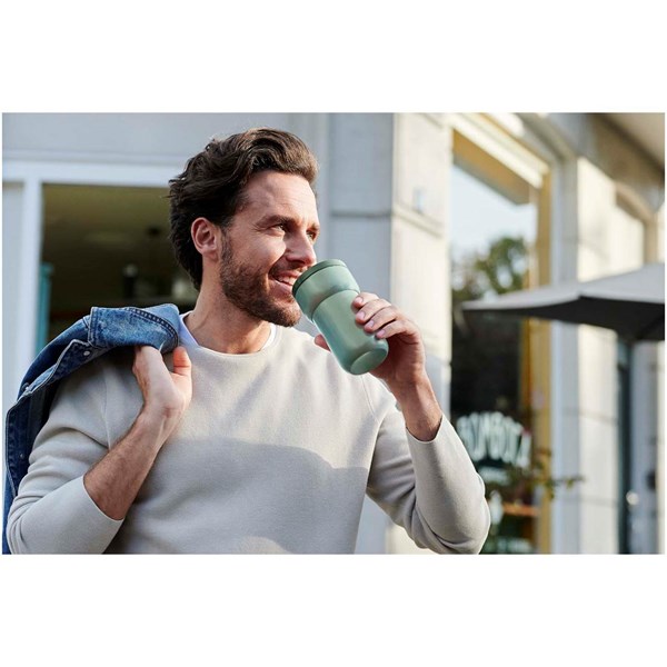 Obrázky: Čierny cestovný hrnček 275 ml, Obrázok 3