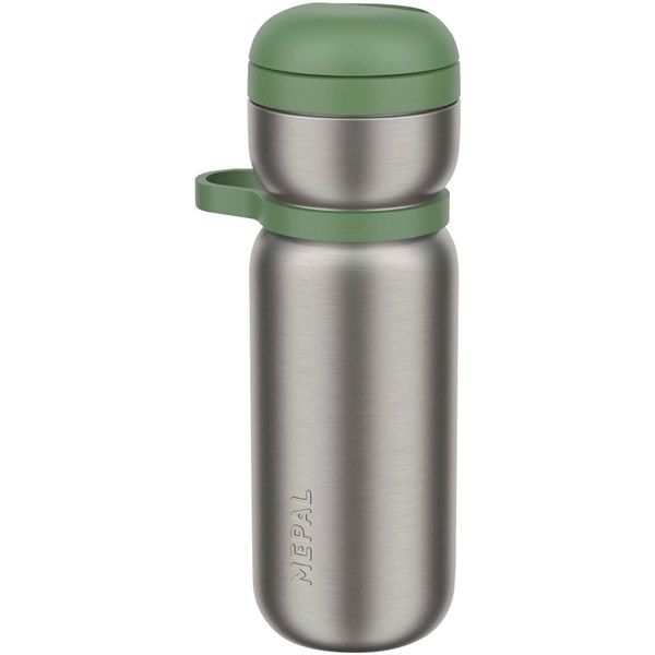 Obrázky: Športová nerez termofľaša 600 ml, zelené doplnky, Obrázok 3