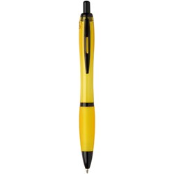 Obrázky: Žlté gul. pero z rec.plastu,čierne dop., ČN