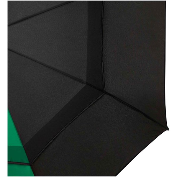Obrázky: Vetruodolný golfový dáždnik s aut. otv., zelený, Obrázok 2