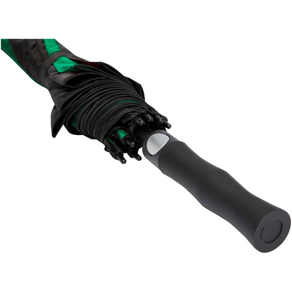 Obrázky: Vetruodolný golfový dáždnik s aut. otv., zelený, Obrázok 4