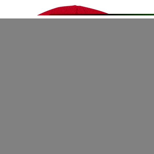 Obrázky: Červená jednoduchá akrylová čiapka, Obrázok 4