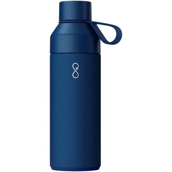 Obrázky: Fľaša 500 ml - 3 rôzne viečka na výmenu, modrá, Obrázok 4