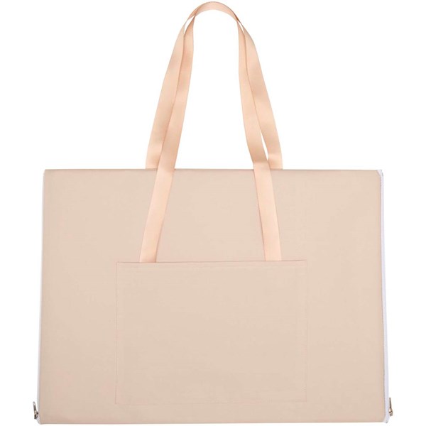 Obrázky: Béžová piknik. deka z 600D PES s povrchom z PVC, Obrázok 2