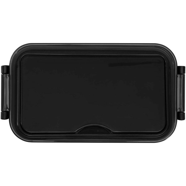 Obrázky: Sada obedového boxu a príborov, čierna, Obrázok 5