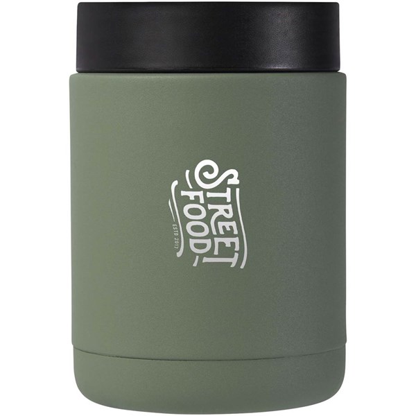 Obrázky: Vákuová rec. nerez dóza na jedlo, 500 ml, zelená, Obrázok 3