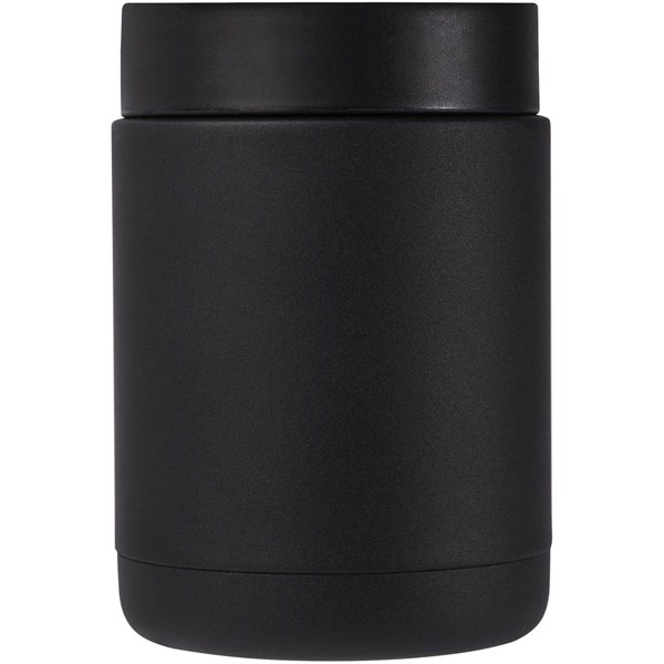 Obrázky: Vákuová rec. nerez dóza na jedlo, 500 ml, čierna, Obrázok 2