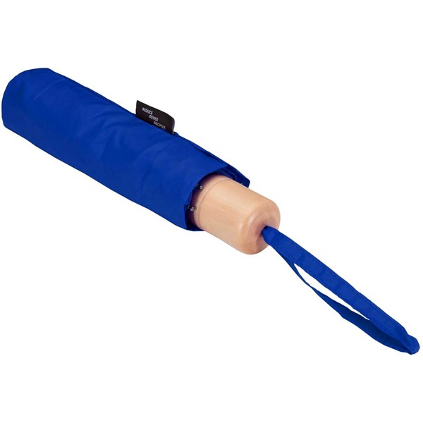 Obrázky: Kráľovsky modrý skladací dáždnik z RPET, 21