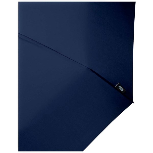 Obrázky: Morsko-modrý skladací dáždnik z RPET, 21