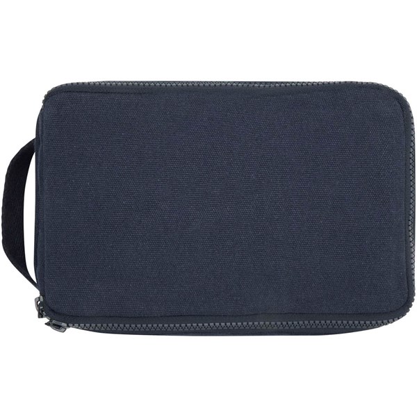 Obrázky: Recyklovaná kozmetická taštička, modrá, Obrázok 3