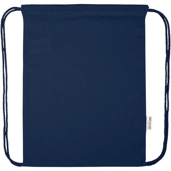 Obrázky: Ruksak z recyklovaného GRS 140 g, n.n.modrá, Obrázok 5