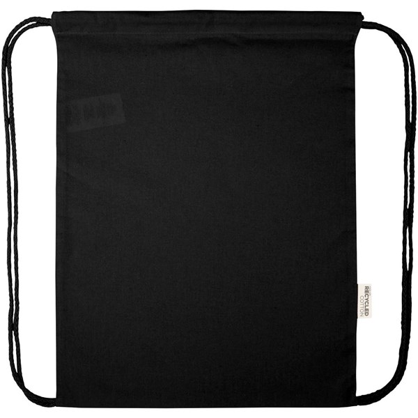 Obrázky: Ruksak z recyklovaného GRS 140 g, čierna, Obrázok 5