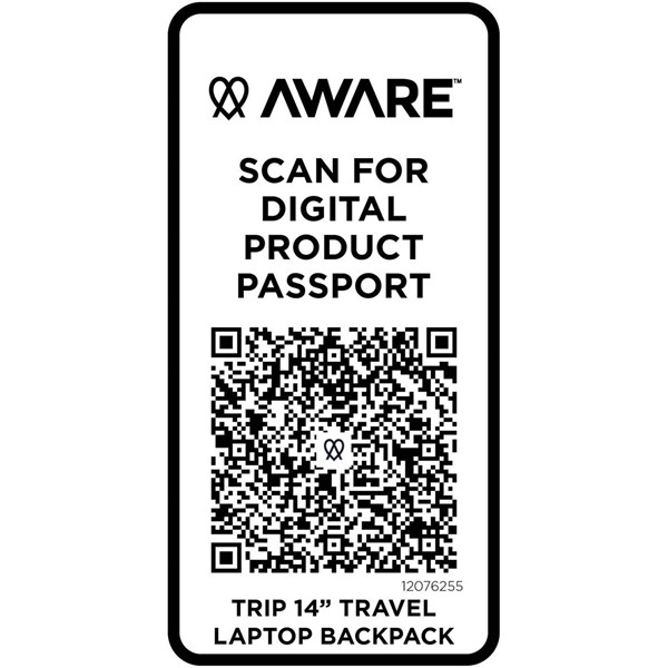 Obrázky: Šedo-modrý rec.cestovný ruksak 9L na notebook 14″, Obrázok 8