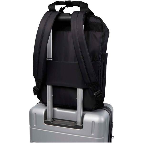 Obrázky: Čierny rec.cestovný ruksak 9L na notebook 14″, Obrázok 6