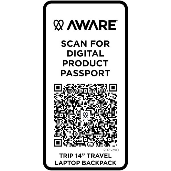 Obrázky: Čierny rec.cestovný ruksak 9L na notebook 14″, Obrázok 8