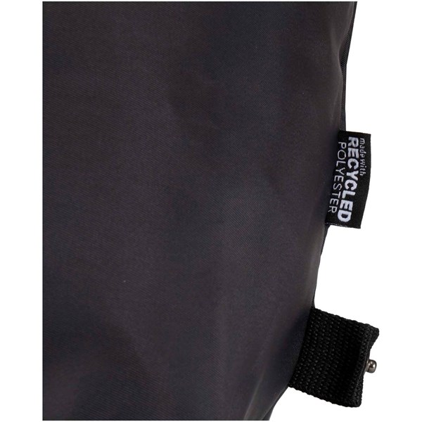 Obrázky: Športová taška 42L z rec. mat., čierna, Obrázok 4