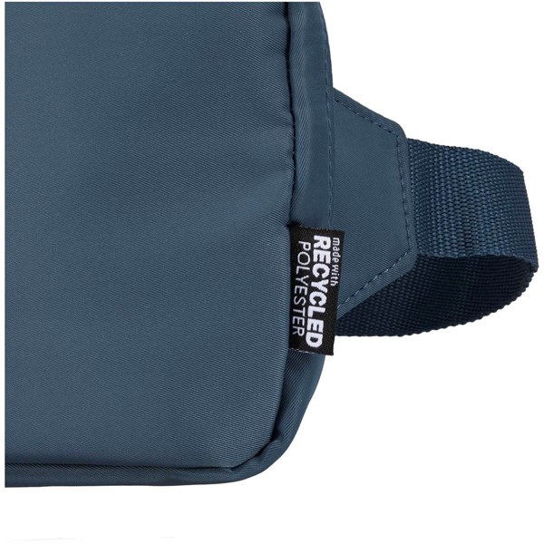 Obrázky: Malá cestovná taška cez rameno, šedo-modrá, Obrázok 3