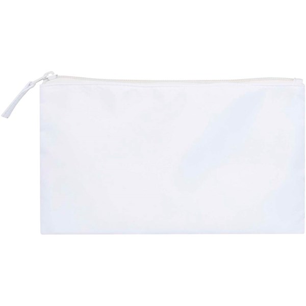 Obrázky: GRS recyklovaná sada toaletných taštičiek, biela, Obrázok 5