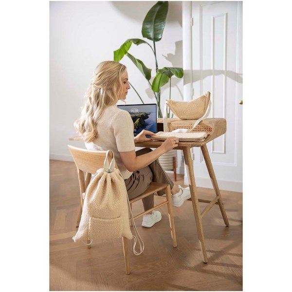 Obrázky: GRS rec. sherpa šnúrkový ruksak 9L, čierny, Obrázok 7