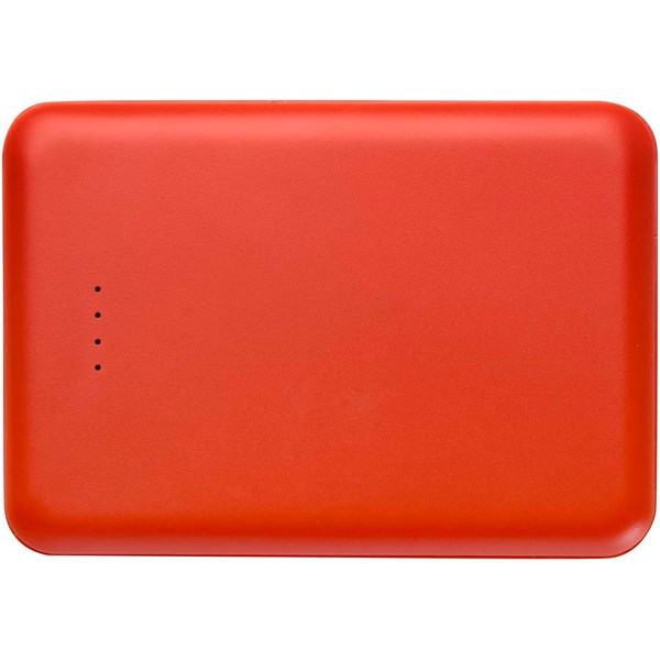 Obrázky: Červená powerbanka 5000mAh typu C z recyk.plastu, Obrázok 7