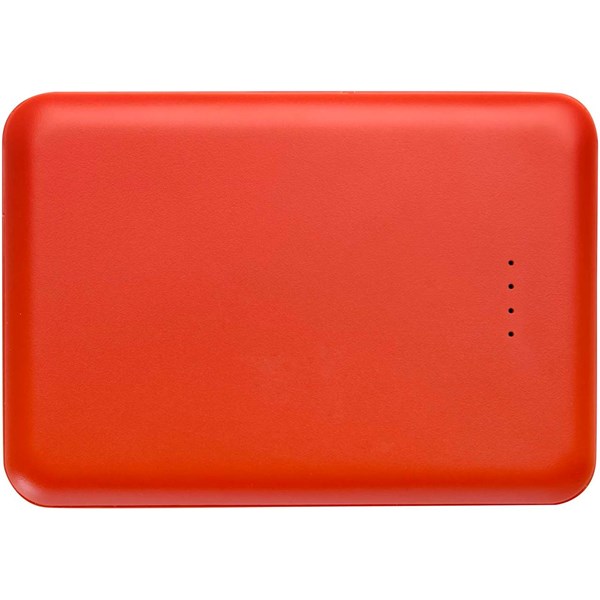 Obrázky: Červená powerbanka 5000mAh typu C z recyk.plastu, Obrázok 8