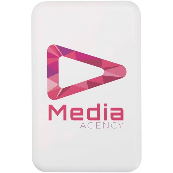 Obrázky: Bezdrôtová magnetická powerbanka 10 000 mAh, biela, Obrázok 7