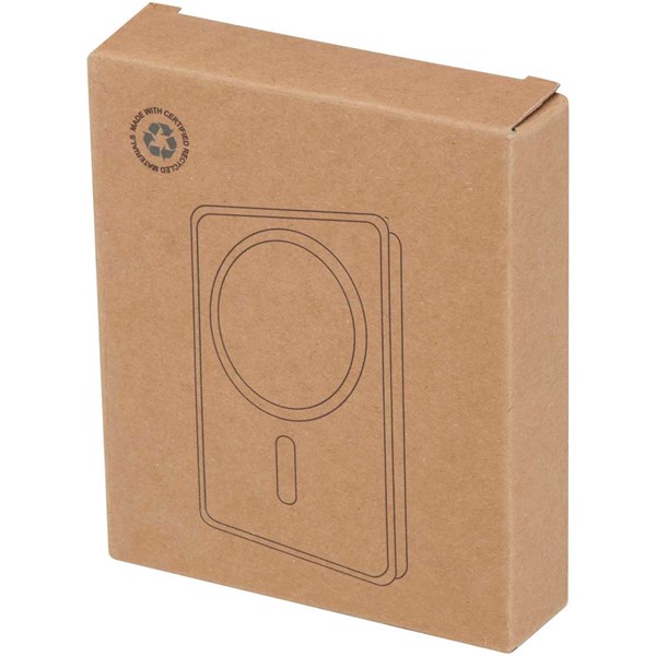 Obrázky: Bezdrôtová magnetická powerbanka 10 000 mAh, biela, Obrázok 8