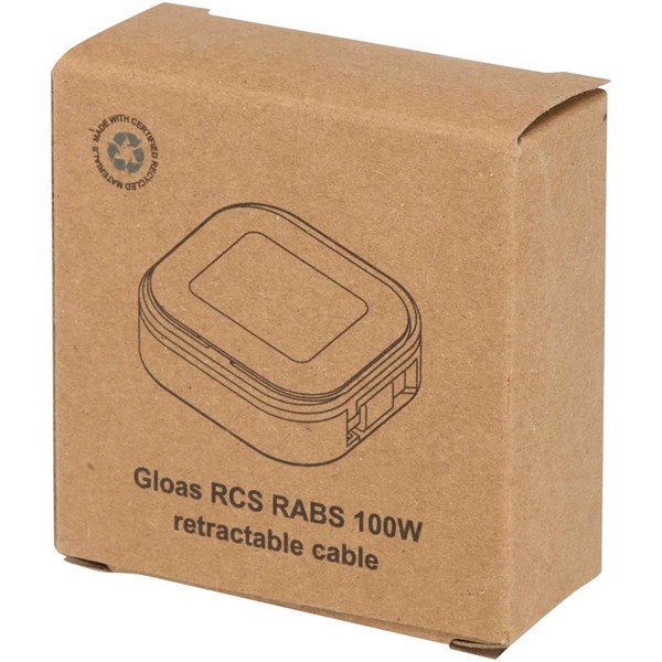 Obrázky: Biely rolovací dátový a 100W rýchlonab.kábel 5 v 1, Obrázok 9