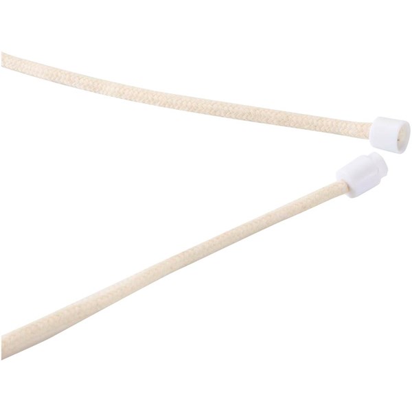 Obrázky: Biela šnúrka na telefón s bambusovým kolieskom, Obrázok 3
