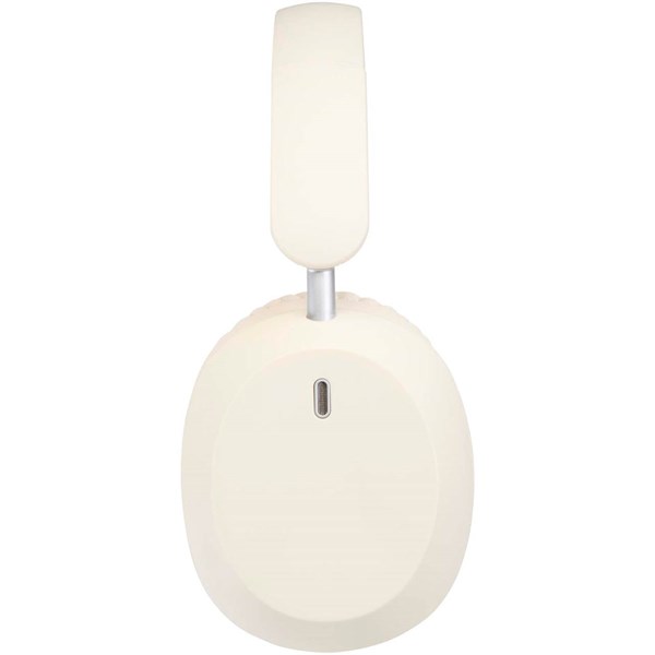 Obrázky: Biele skladacie slúchadlá cez uši s ANC a ENC, Obrázok 7