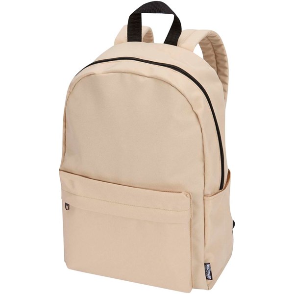 Obrázky: Béžový mestský GRS ruksak na notebook 14", 16L