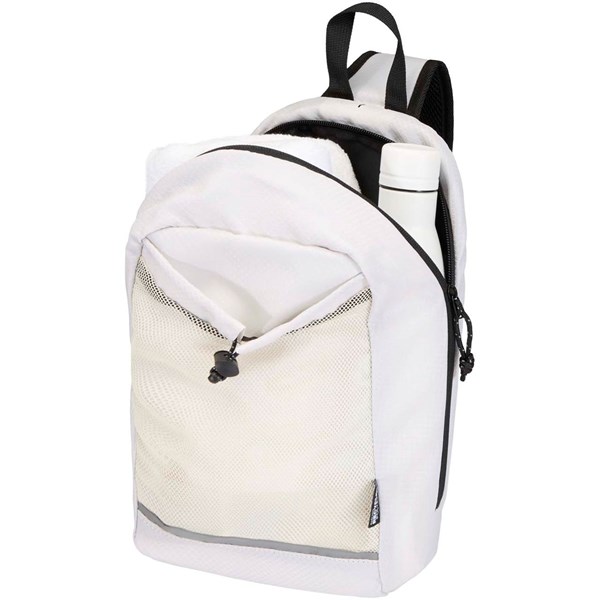 Obrázky: Crossbody GRS taška,hydratačná vložka, 6l, biela, Obrázok 5