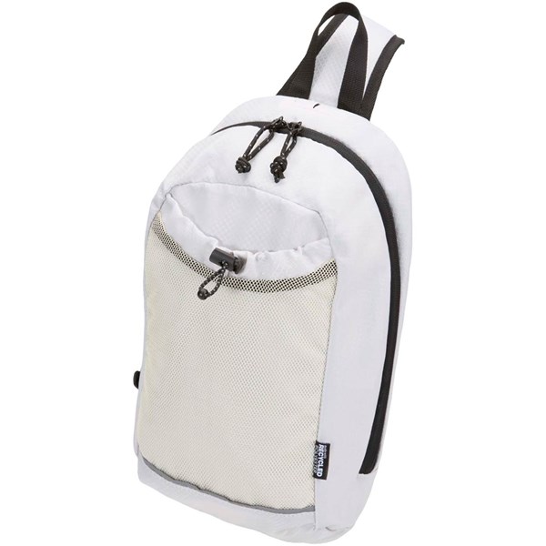 Obrázky: Crossbody GRS taška,hydratačná vložka, 6l, biela, Obrázok 6