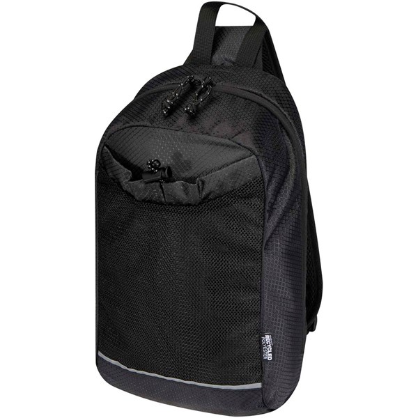 Obrázky: Crossbody GRS taška,hydratačná vložka, 6l, čierna