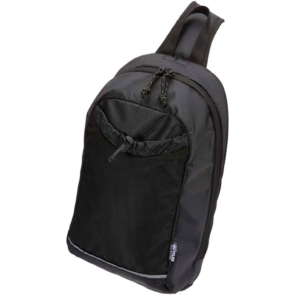 Obrázky: Crossbody GRS taška,hydratačná vložka, 6l, čierna, Obrázok 6